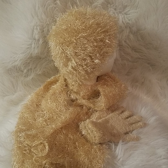 GOLD MAGIC SCARF THREE PIECE SET - Picture 6 of 8